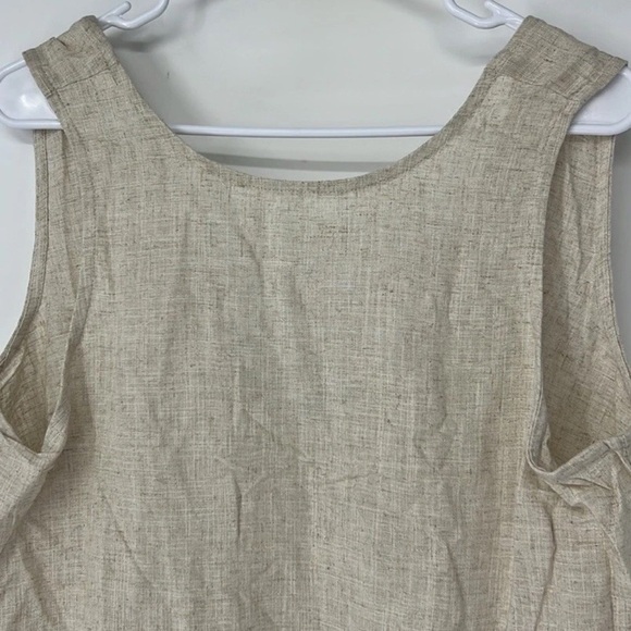 Asos NWOT flax blend tank top women’s 12 - Picture 2 of 4